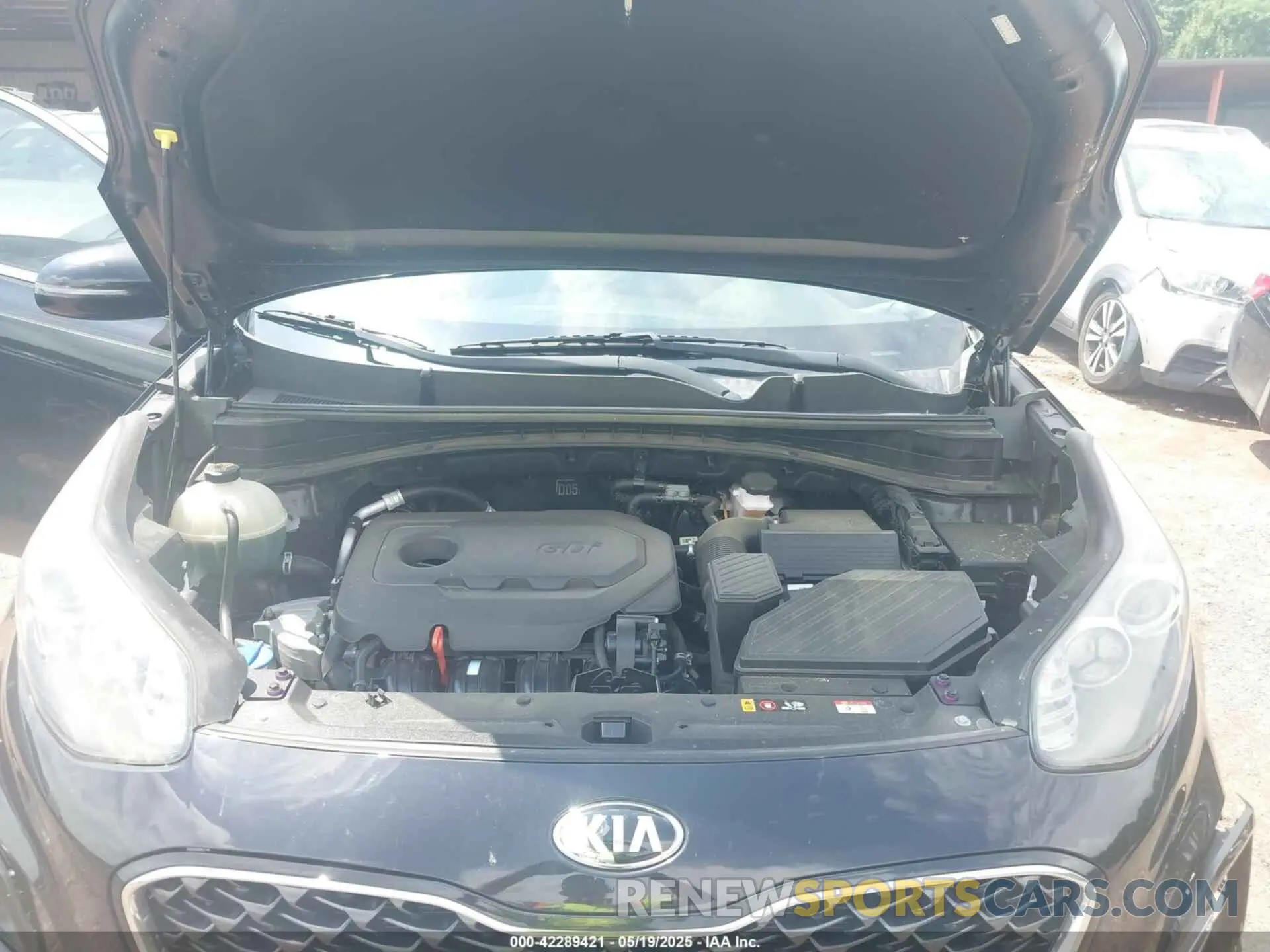 10 Photograph of a damaged car KNDPN3AC7L7676225 KIA SPORTAGE 2020