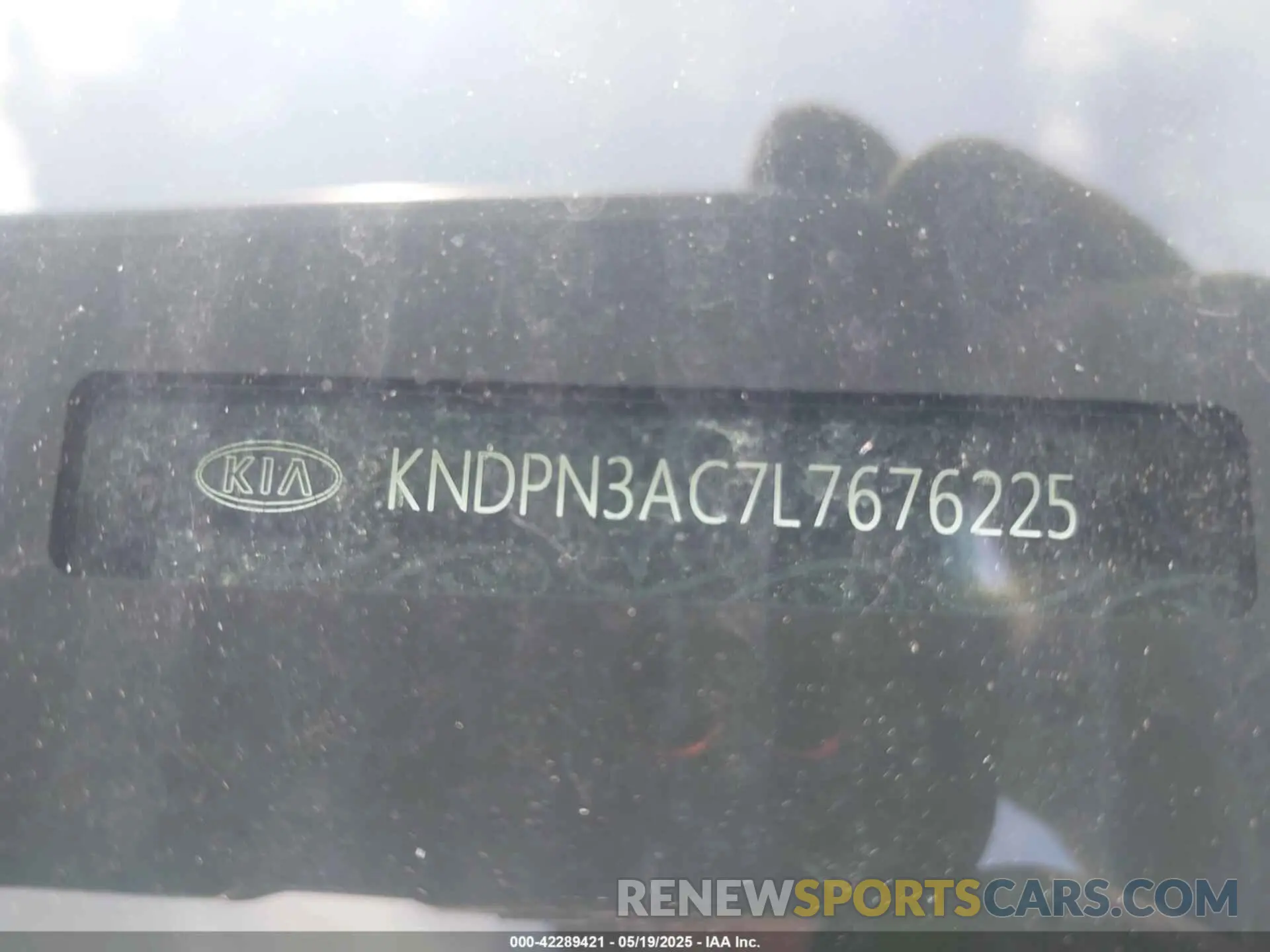 9 Photograph of a damaged car KNDPN3AC7L7676225 KIA SPORTAGE 2020