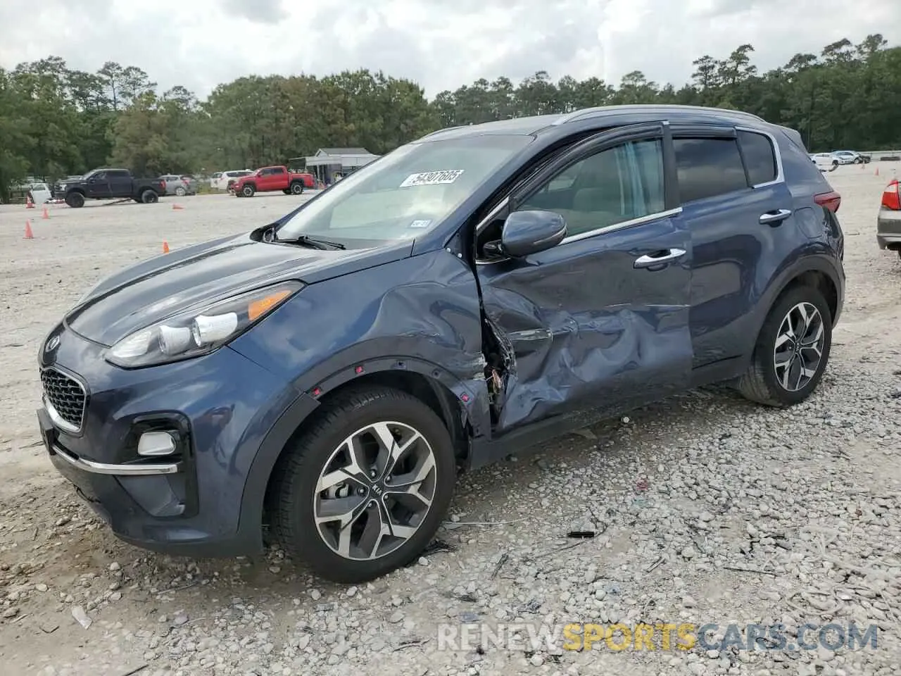1 Photograph of a damaged car KNDPN3AC7L7693820 KIA SPORTAGE 2020