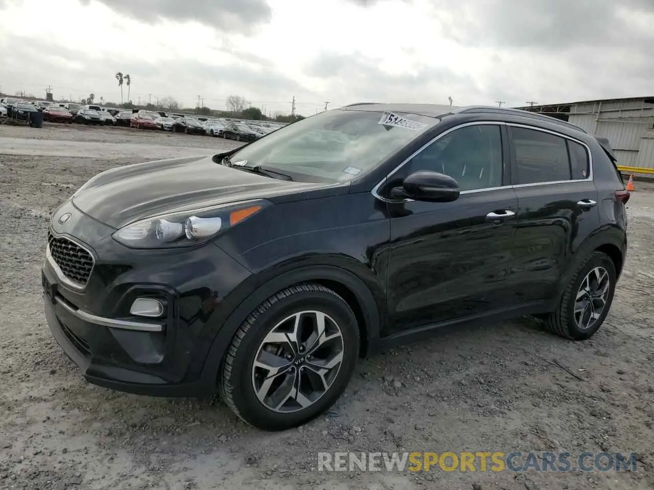 1 Photograph of a damaged car KNDPN3AC8L7736125 KIA SPORTAGE 2020