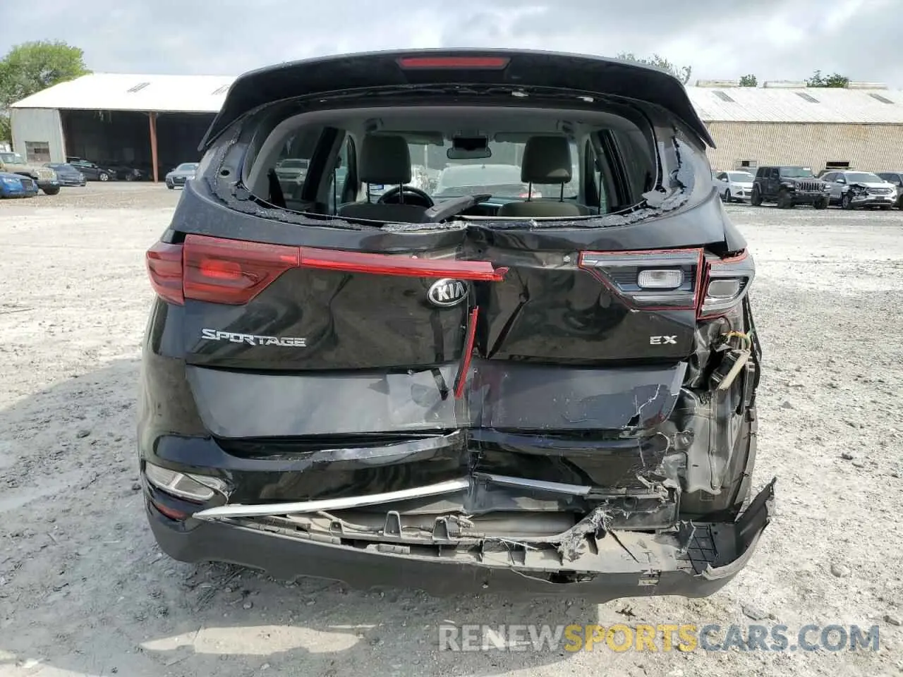 6 Photograph of a damaged car KNDPN3AC8L7736125 KIA SPORTAGE 2020