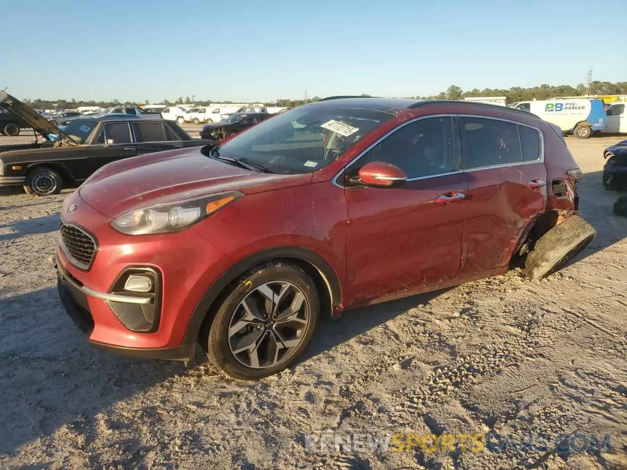 1 Photograph of a damaged car KNDPN3AC8L7786281 KIA SPORTAGE 2020