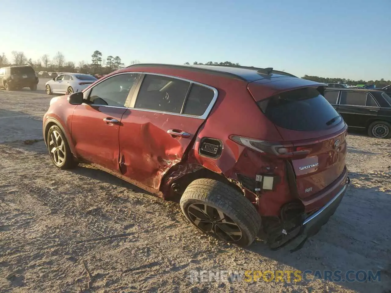 2 Photograph of a damaged car KNDPN3AC8L7786281 KIA SPORTAGE 2020