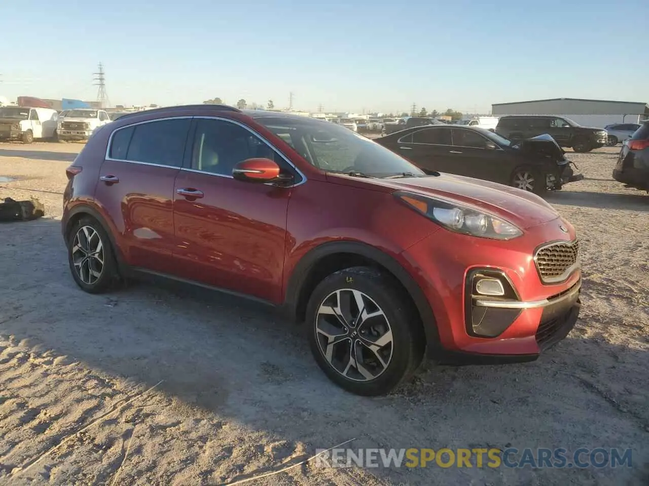 4 Photograph of a damaged car KNDPN3AC8L7786281 KIA SPORTAGE 2020