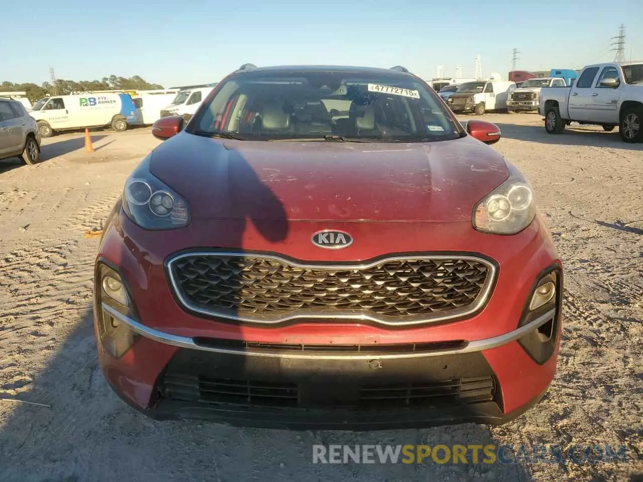 5 Photograph of a damaged car KNDPN3AC8L7786281 KIA SPORTAGE 2020