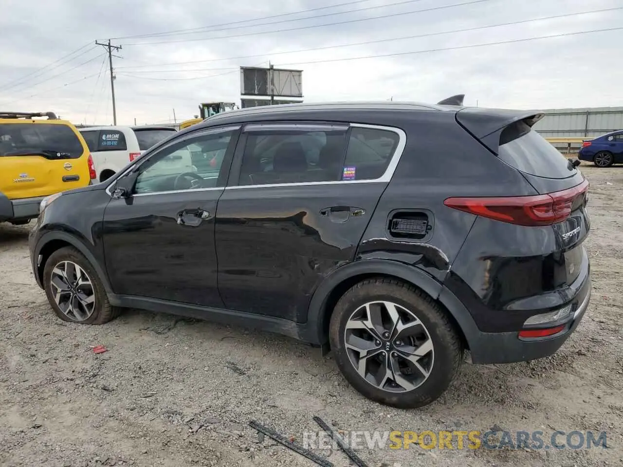 2 Photograph of a damaged car KNDPN3AC9L7659104 KIA SPORTAGE 2020