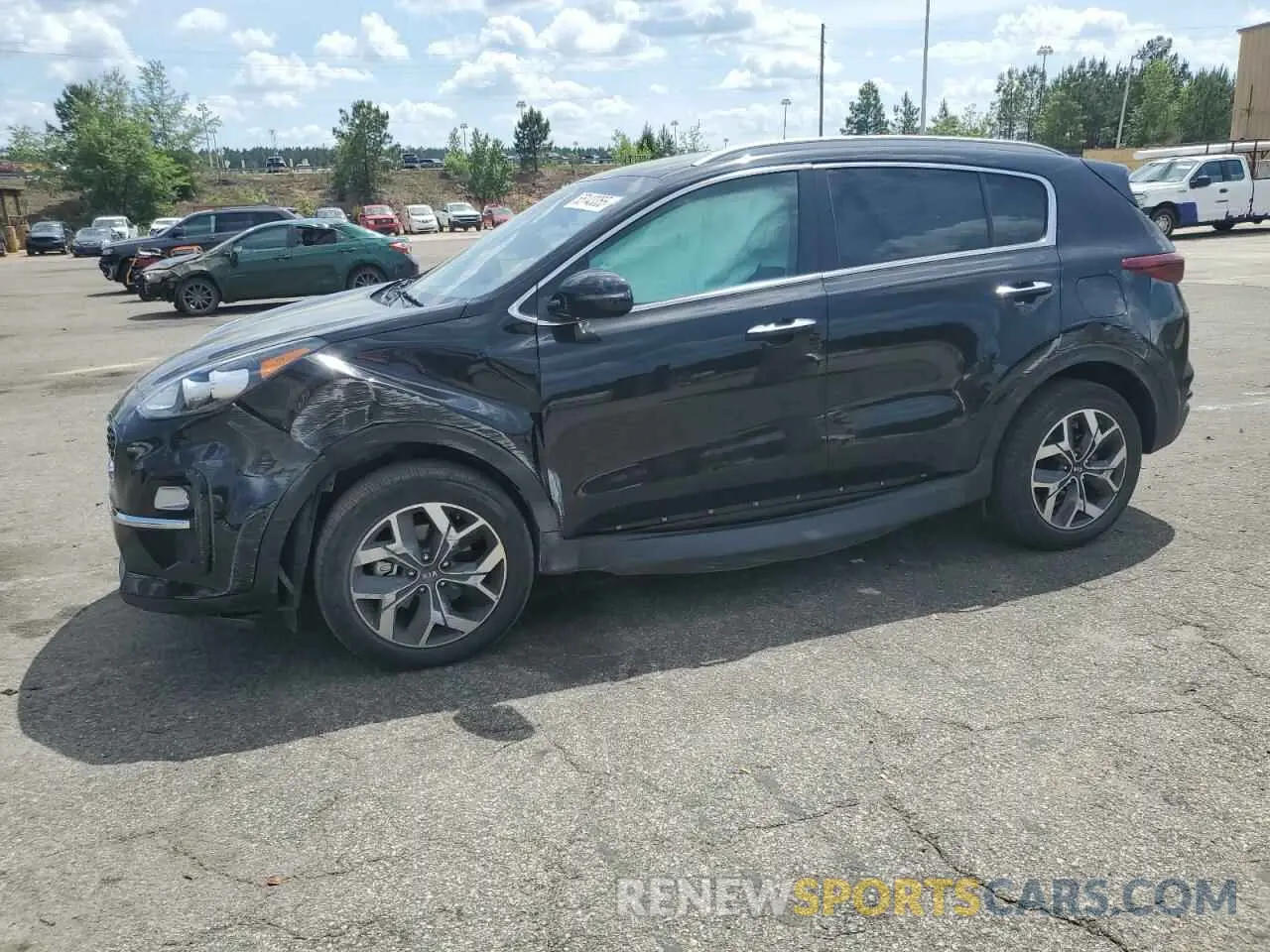 1 Photograph of a damaged car KNDPN3AC9L7702890 KIA SPORTAGE 2020