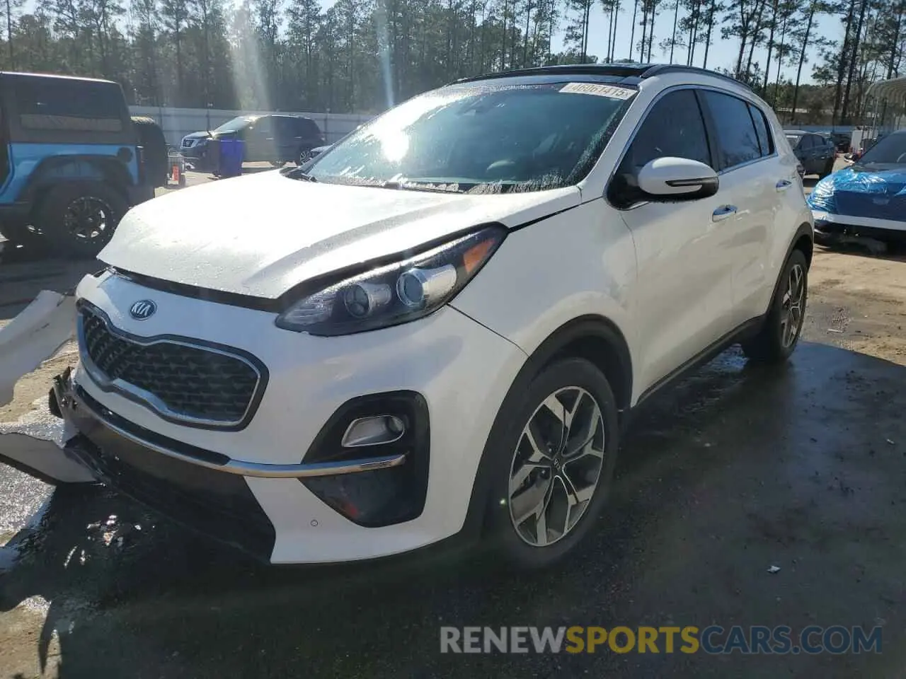 1 Photograph of a damaged car KNDPN3AC9L7822575 KIA SPORTAGE 2020