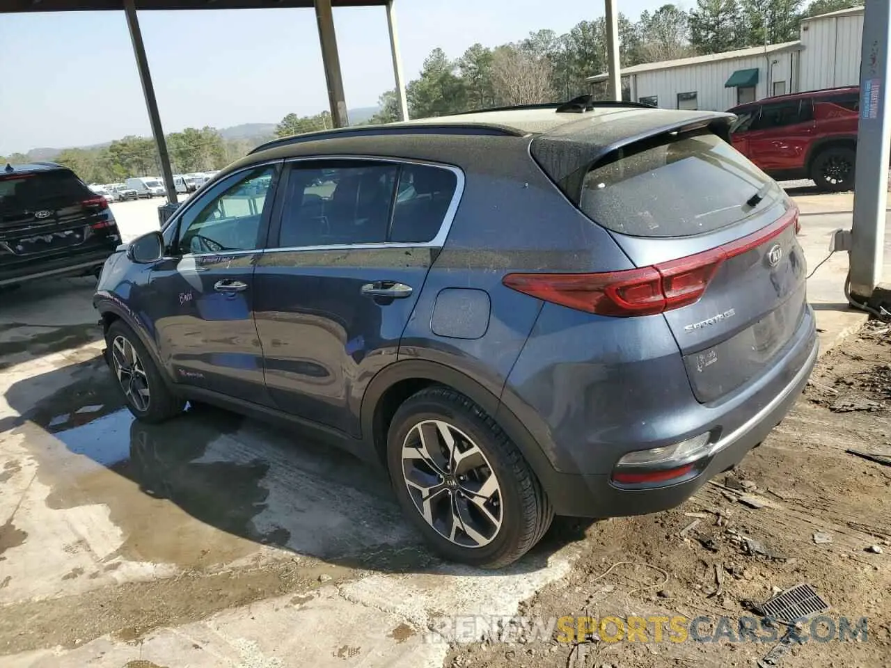 2 Photograph of a damaged car KNDPN3ACXL7643817 KIA SPORTAGE 2020