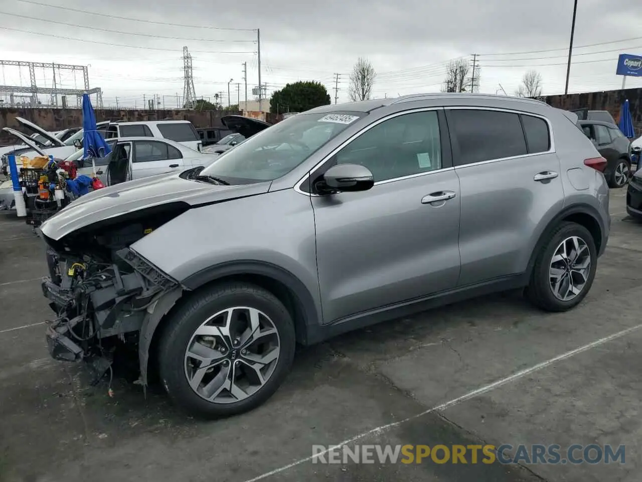 1 Photograph of a damaged car KNDPN3ACXL7691866 KIA SPORTAGE 2020