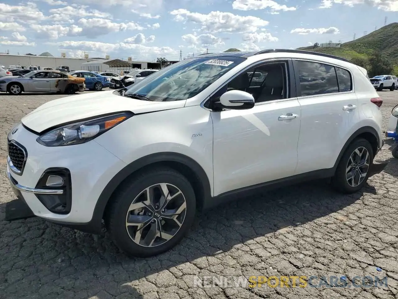 1 Photograph of a damaged car KNDPNCAC0L7805972 KIA SPORTAGE 2020