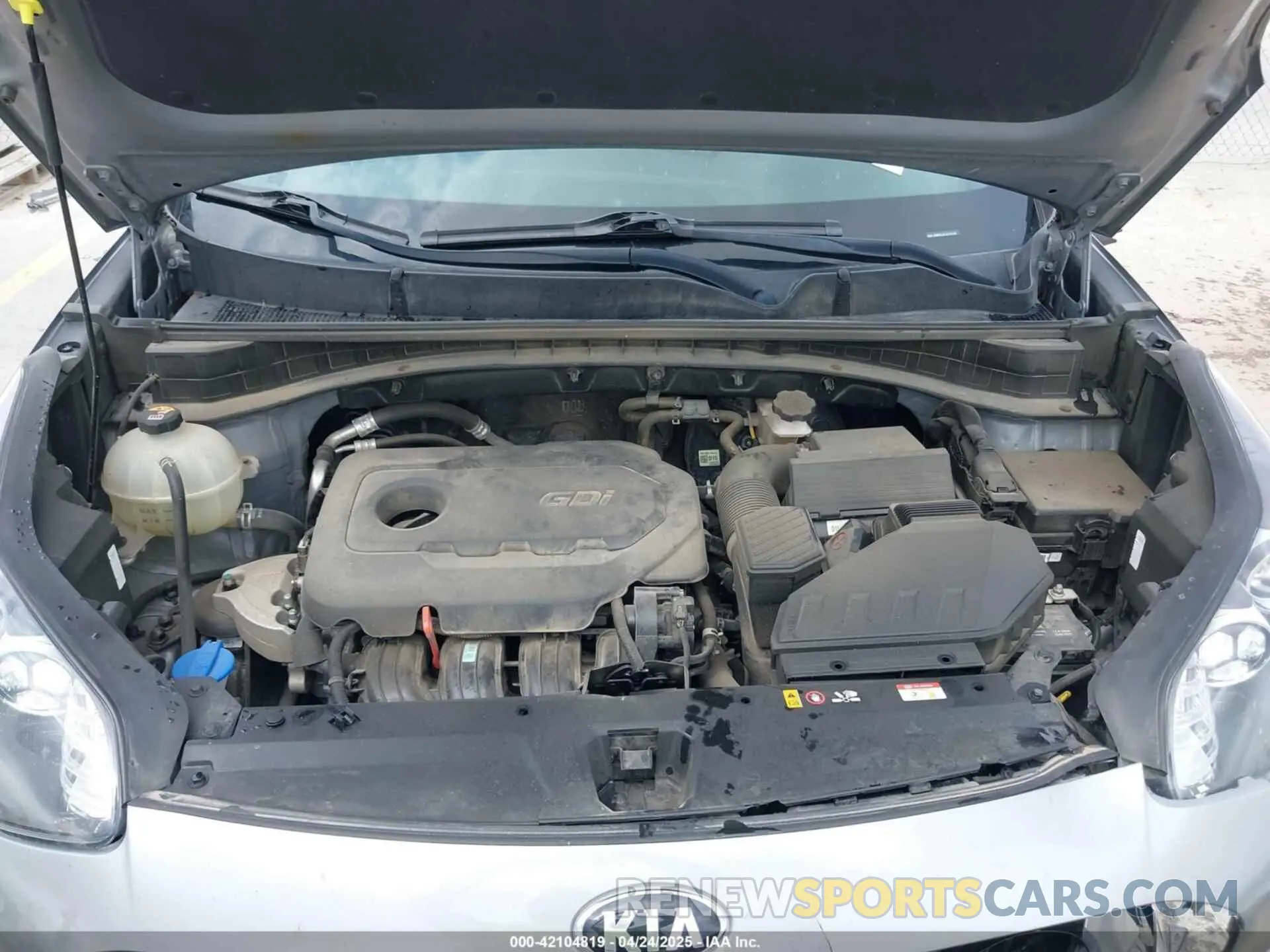 10 Photograph of a damaged car KNDPNCAC2L7791248 KIA SPORTAGE 2020