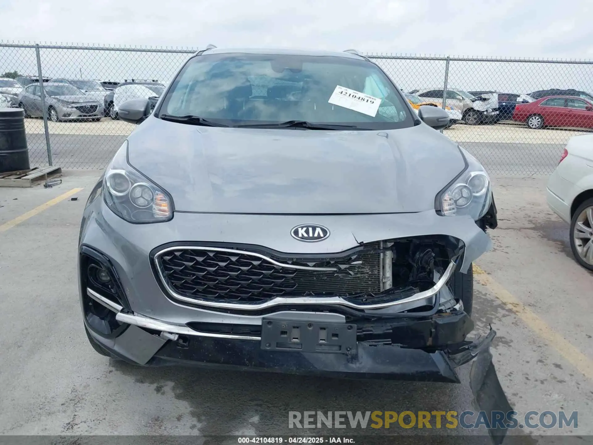 13 Photograph of a damaged car KNDPNCAC2L7791248 KIA SPORTAGE 2020