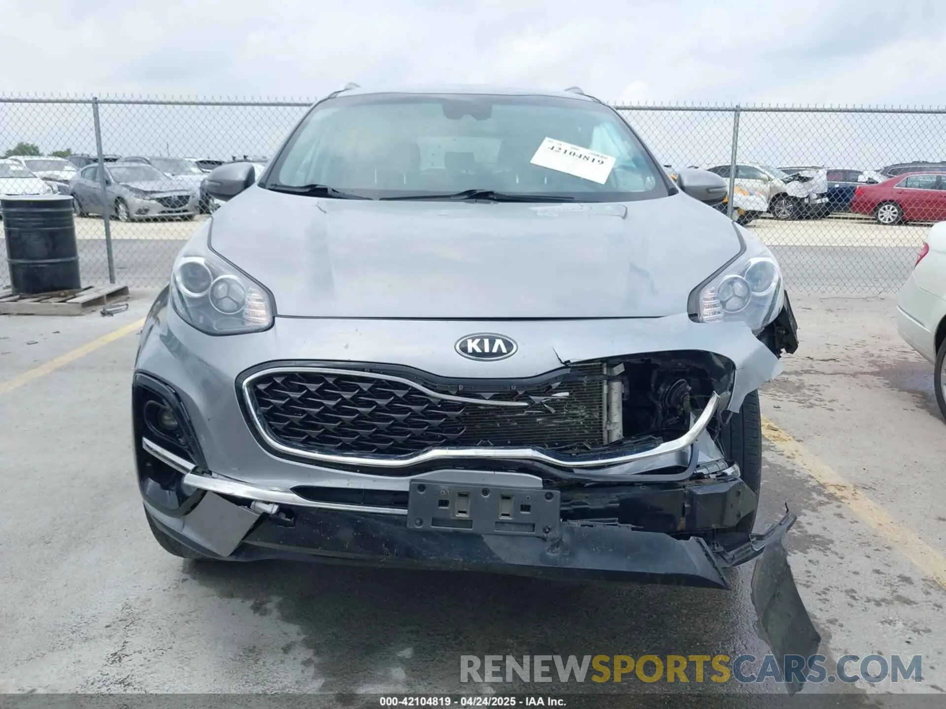 6 Photograph of a damaged car KNDPNCAC2L7791248 KIA SPORTAGE 2020