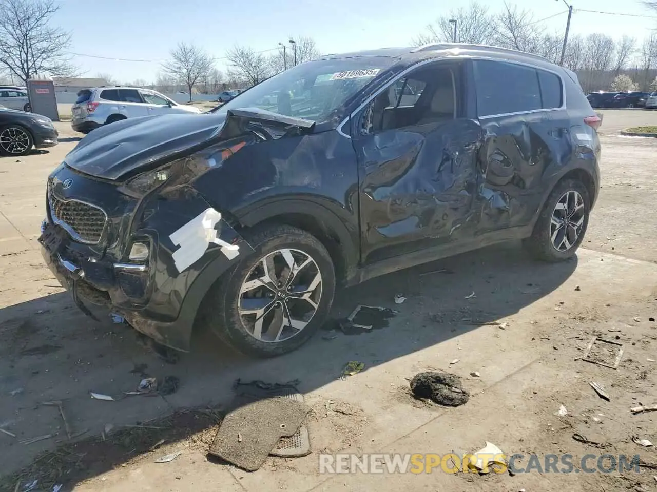 1 Photograph of a damaged car KNDPNCAC3L7726392 KIA SPORTAGE 2020