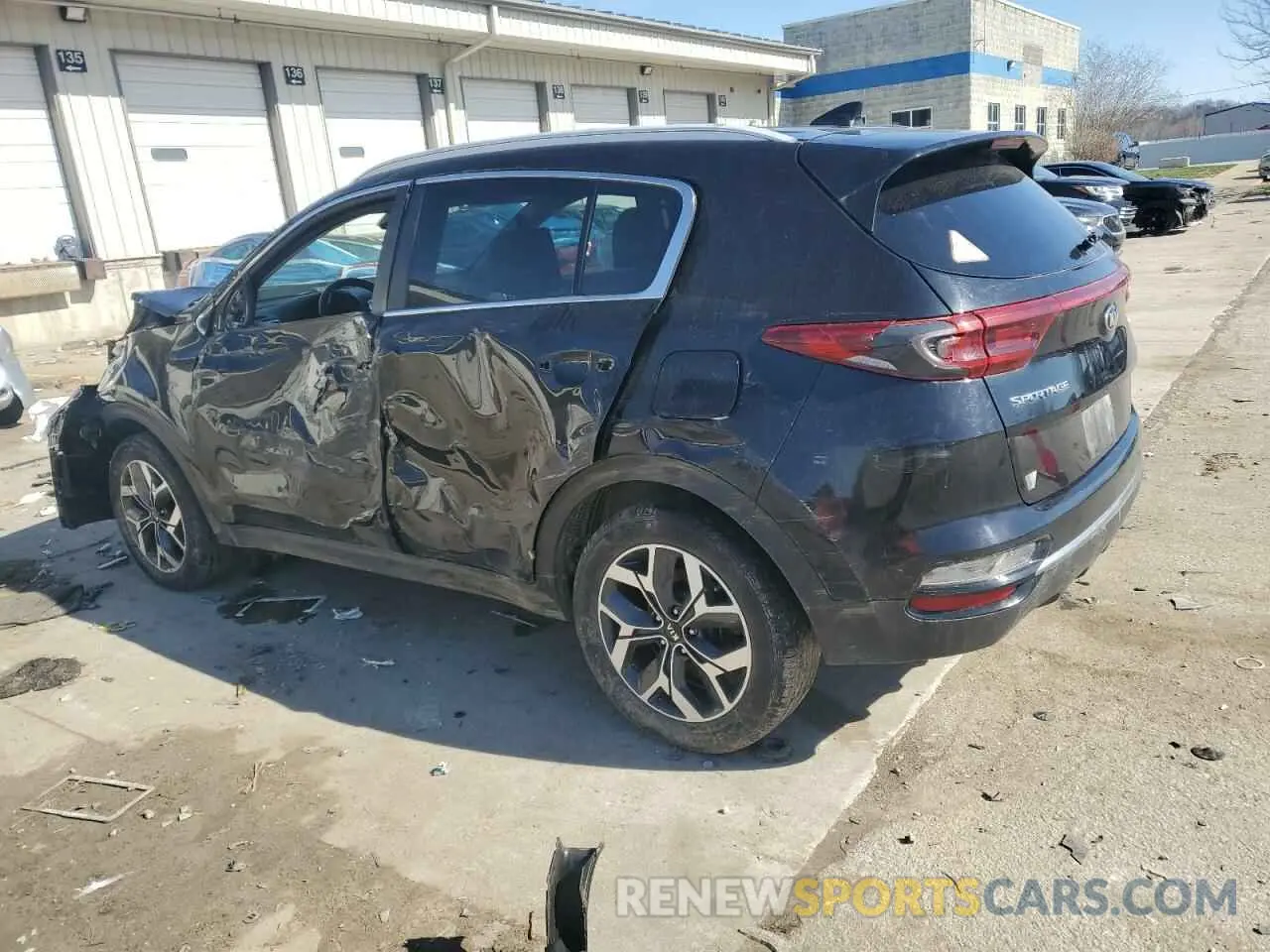 2 Photograph of a damaged car KNDPNCAC3L7726392 KIA SPORTAGE 2020
