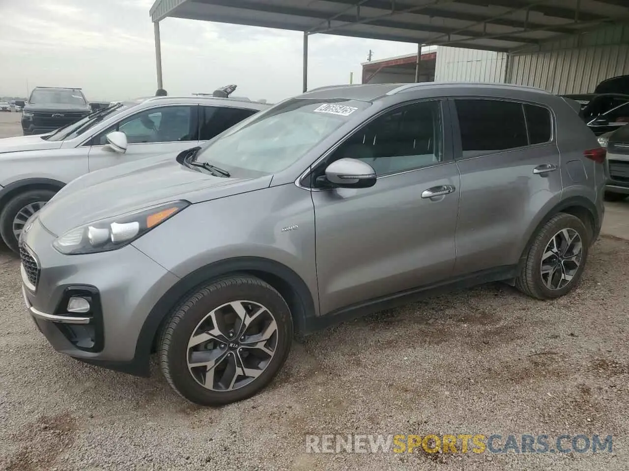 1 Photograph of a damaged car KNDPNCAC4L7687215 KIA SPORTAGE 2020