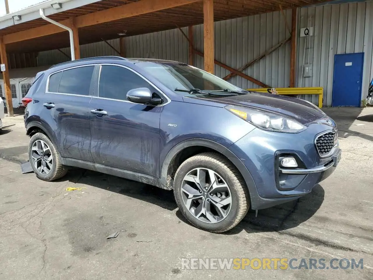 4 Photograph of a damaged car KNDPNCAC4L7762592 KIA SPORTAGE 2020