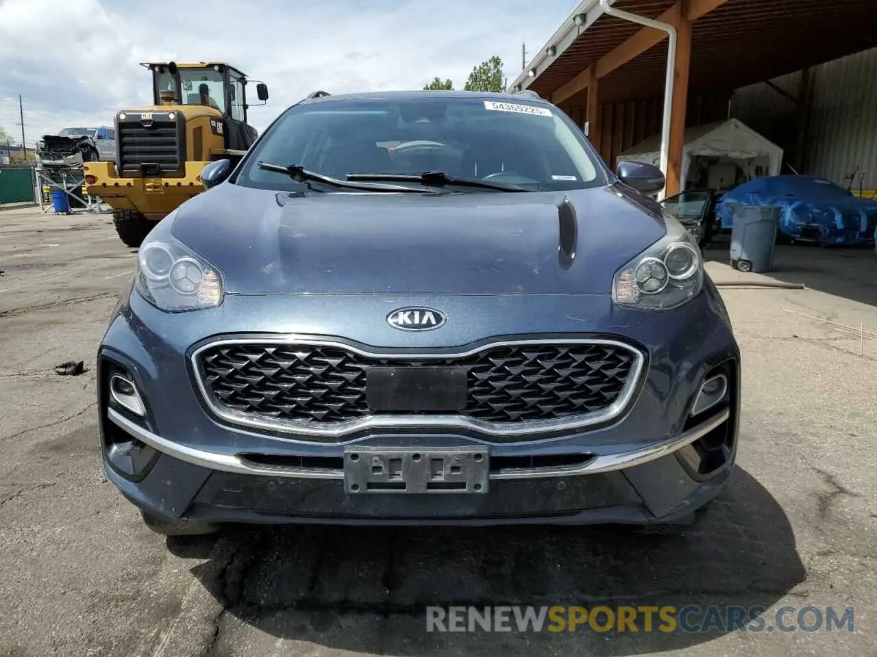 5 Photograph of a damaged car KNDPNCAC4L7762592 KIA SPORTAGE 2020