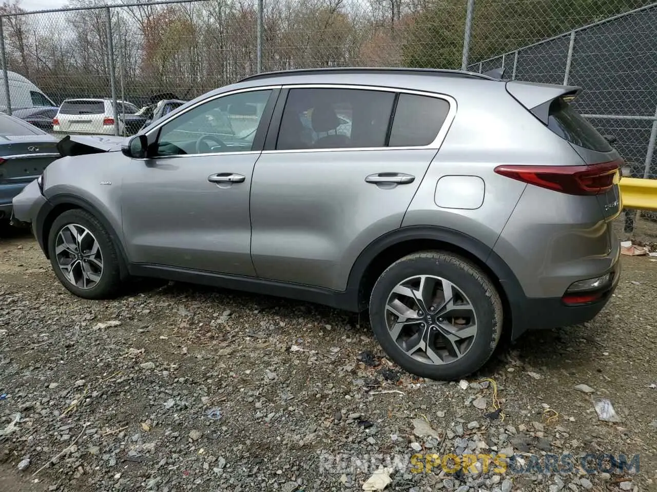 2 Photograph of a damaged car KNDPNCAC5L7701218 KIA SPORTAGE 2020
