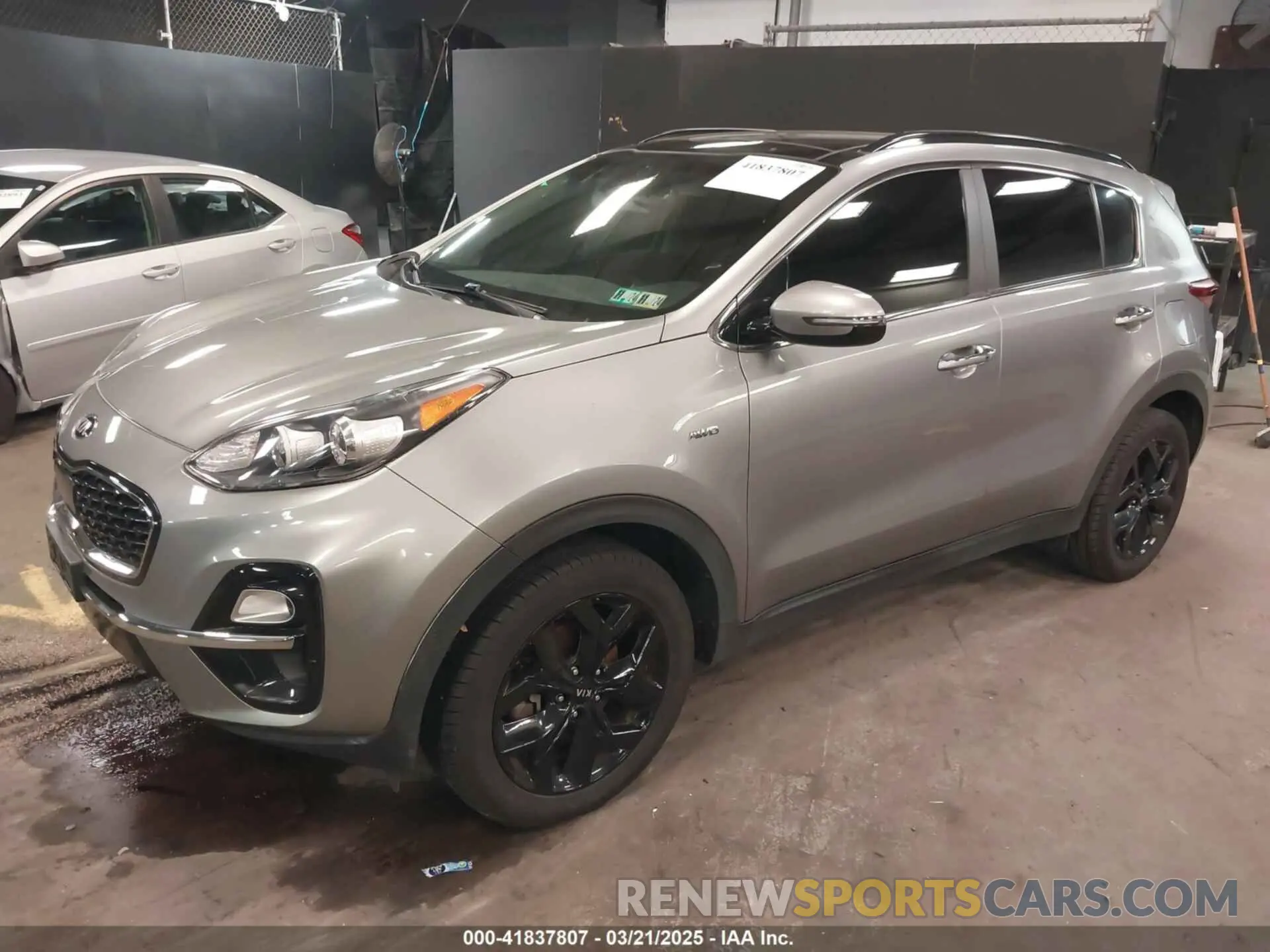 2 Photograph of a damaged car KNDPNCAC6L7696725 KIA SPORTAGE 2020