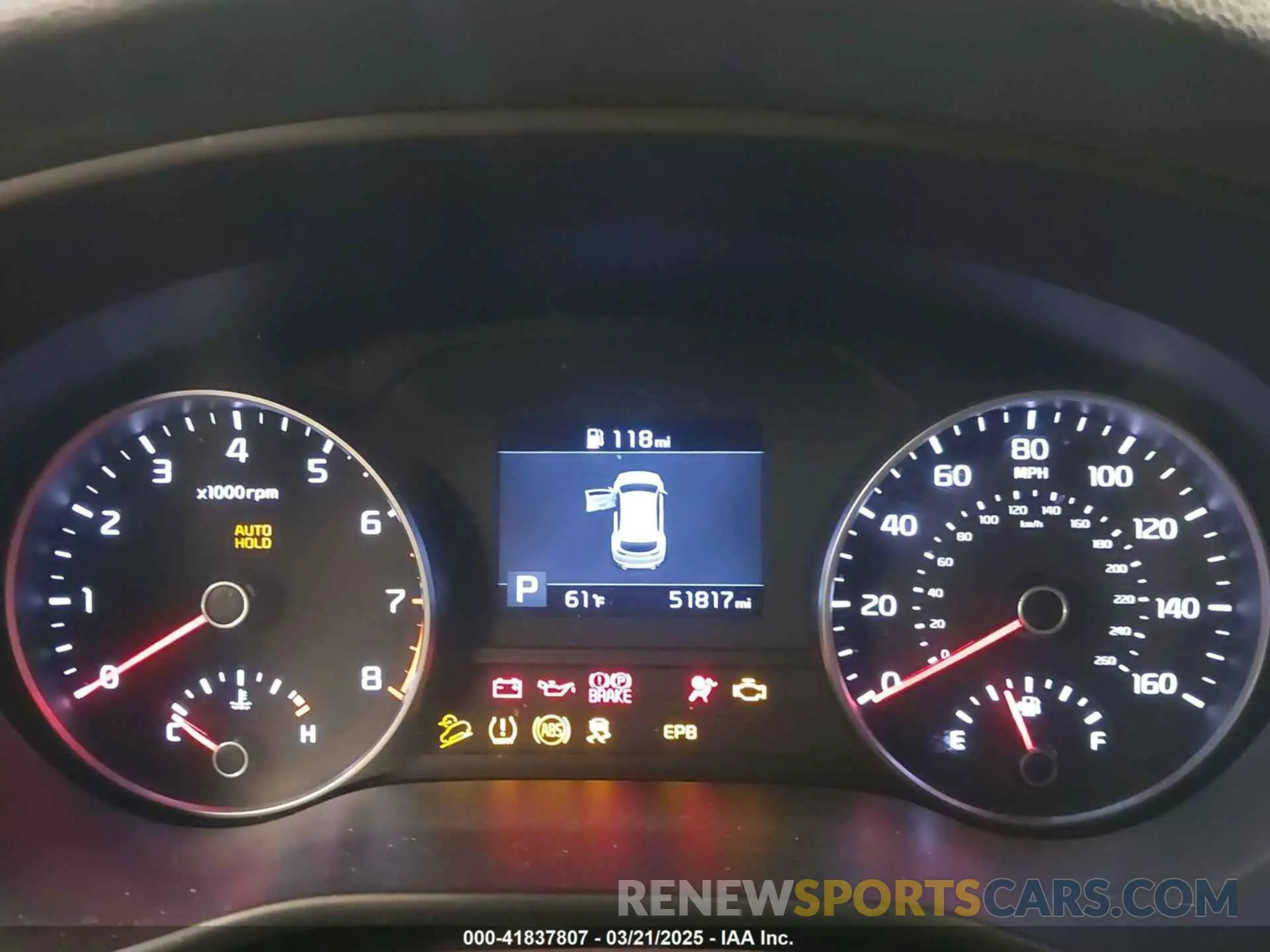 7 Photograph of a damaged car KNDPNCAC6L7696725 KIA SPORTAGE 2020