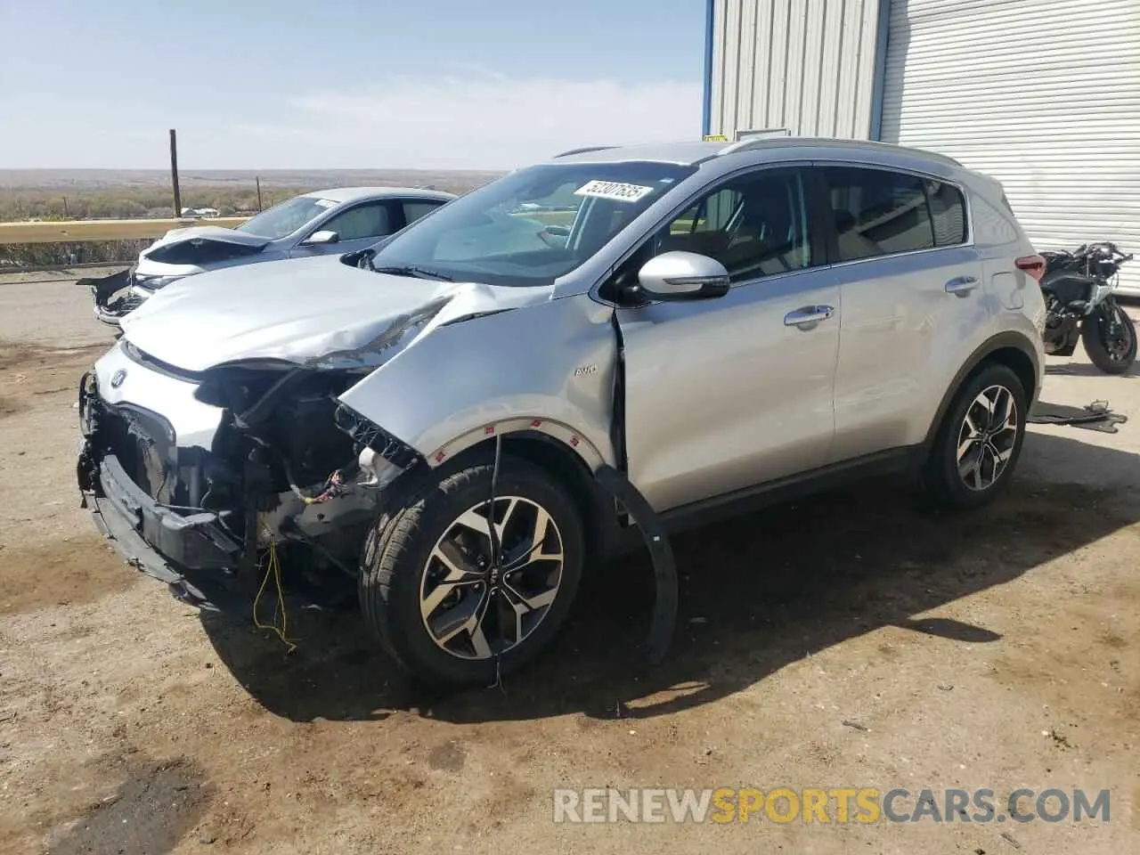 1 Photograph of a damaged car KNDPNCAC7L7705139 KIA SPORTAGE 2020