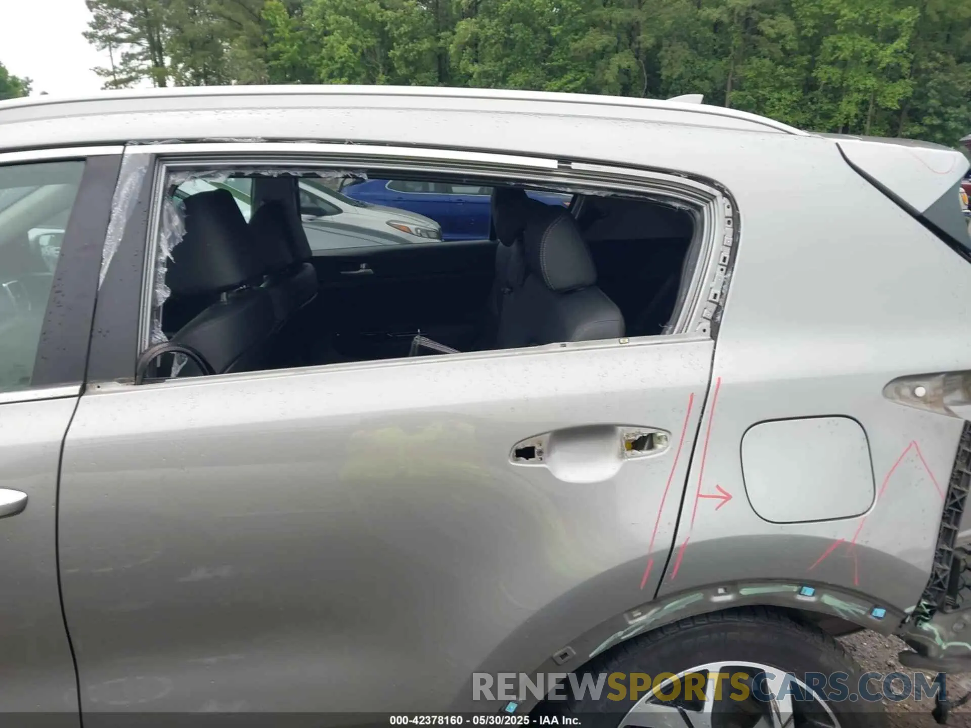 22 Photograph of a damaged car KNDPNCAC8L7754849 KIA SPORTAGE 2020