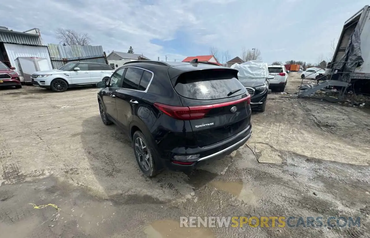 3 Photograph of a damaged car KNDPNCACXL7660326 KIA SPORTAGE 2020