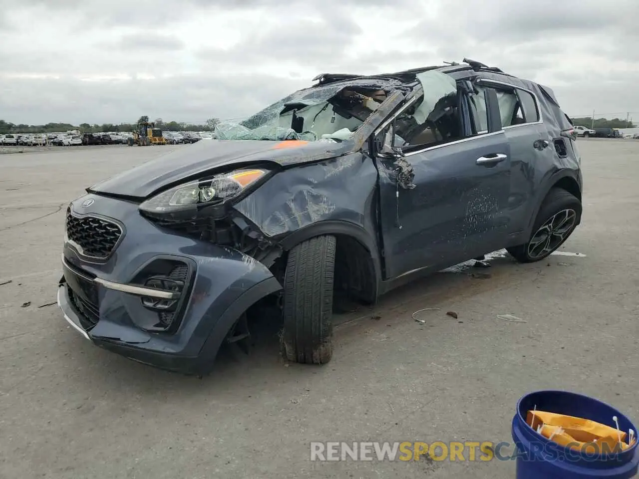1 Photograph of a damaged car KNDPR3A60L7718877 KIA SPORTAGE 2020