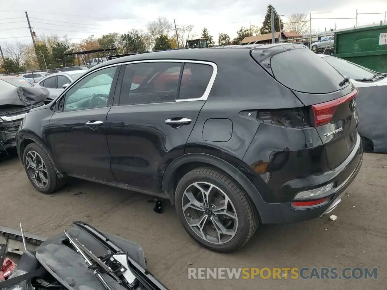 2 Photograph of a damaged car KNDPR3A63L7750688 KIA SPORTAGE 2020