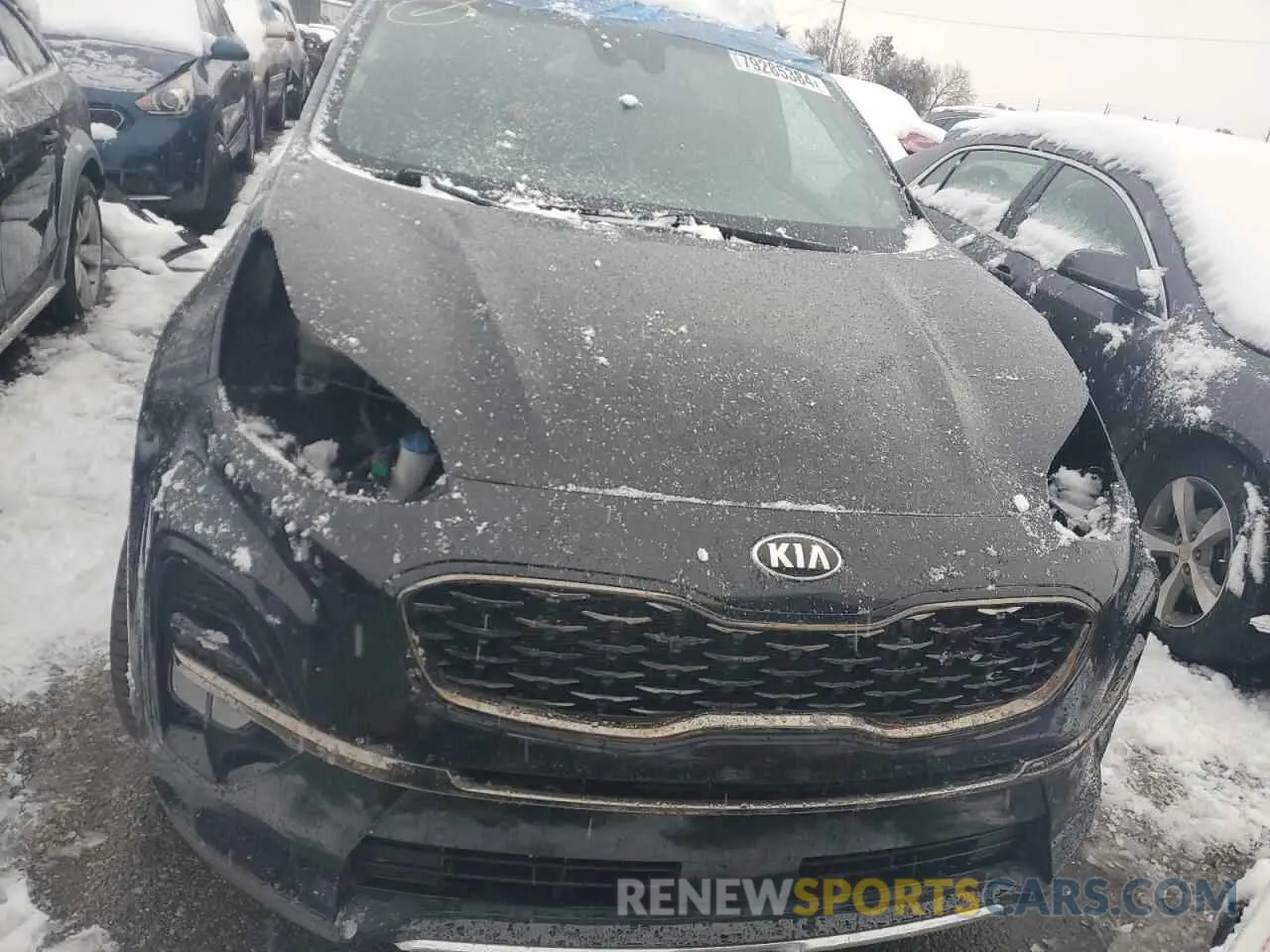 5 Photograph of a damaged car KNDPR3A63L7750688 KIA SPORTAGE 2020