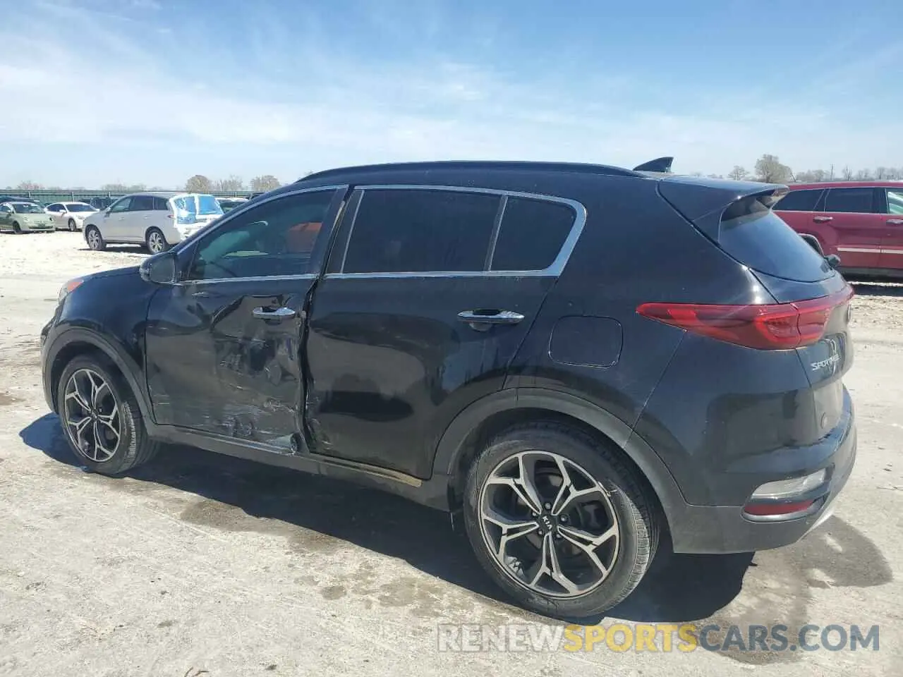 2 Photograph of a damaged car KNDPR3A65L7720026 KIA SPORTAGE 2020