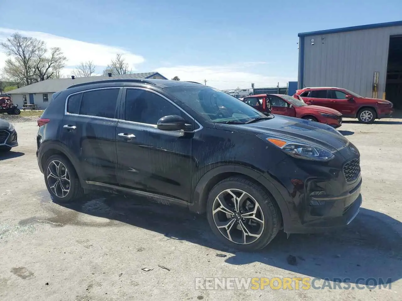 4 Photograph of a damaged car KNDPR3A65L7720026 KIA SPORTAGE 2020