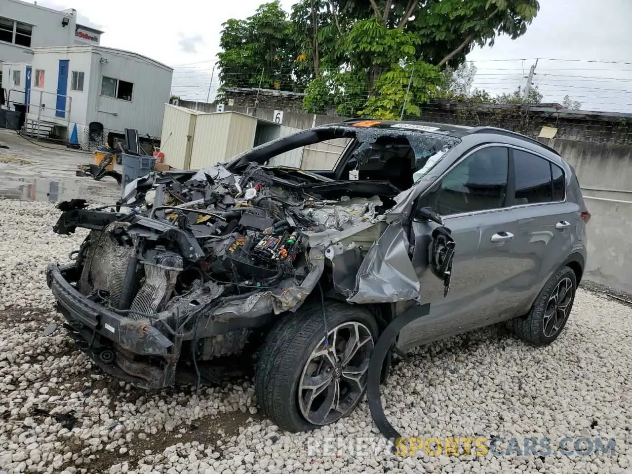 1 Photograph of a damaged car KNDPR3A66L7667921 KIA SPORTAGE 2020