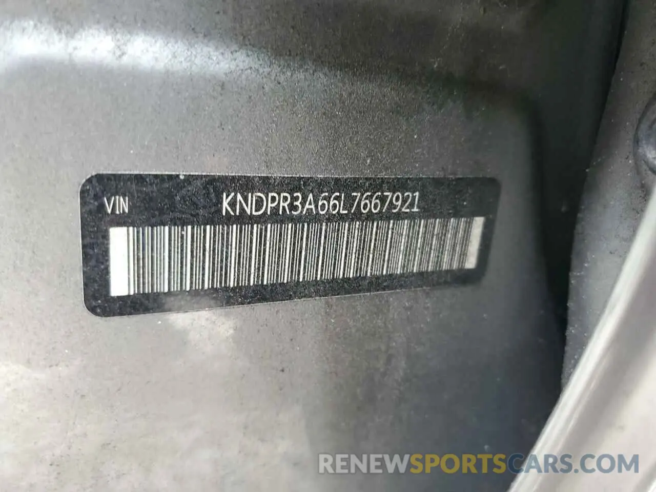 13 Photograph of a damaged car KNDPR3A66L7667921 KIA SPORTAGE 2020