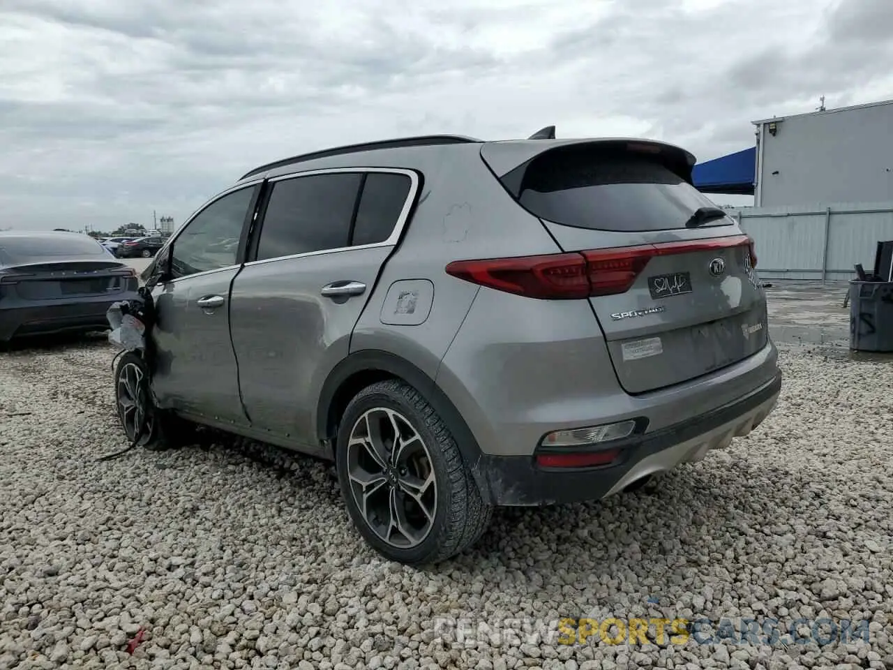 2 Photograph of a damaged car KNDPR3A66L7667921 KIA SPORTAGE 2020