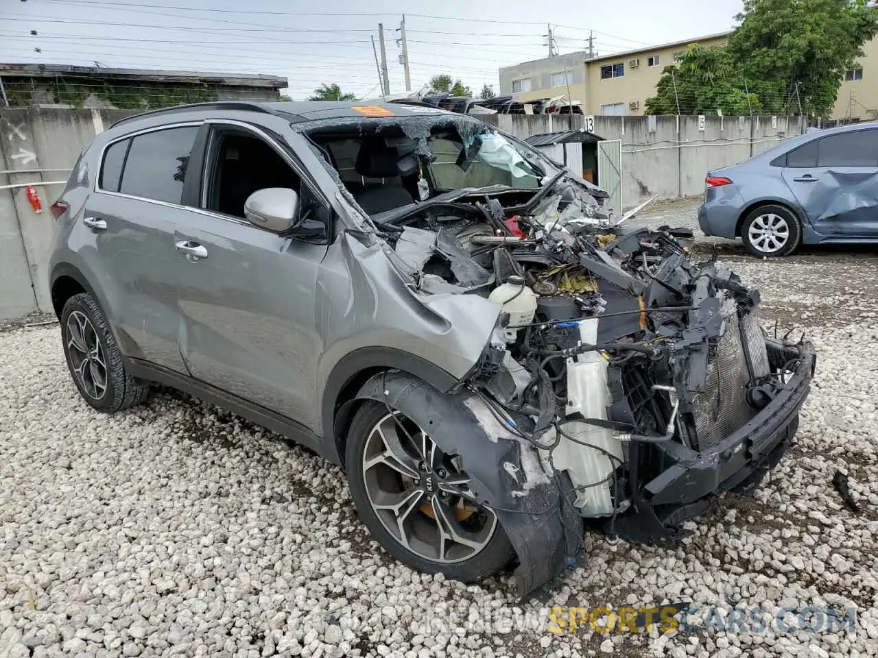 4 Photograph of a damaged car KNDPR3A66L7667921 KIA SPORTAGE 2020