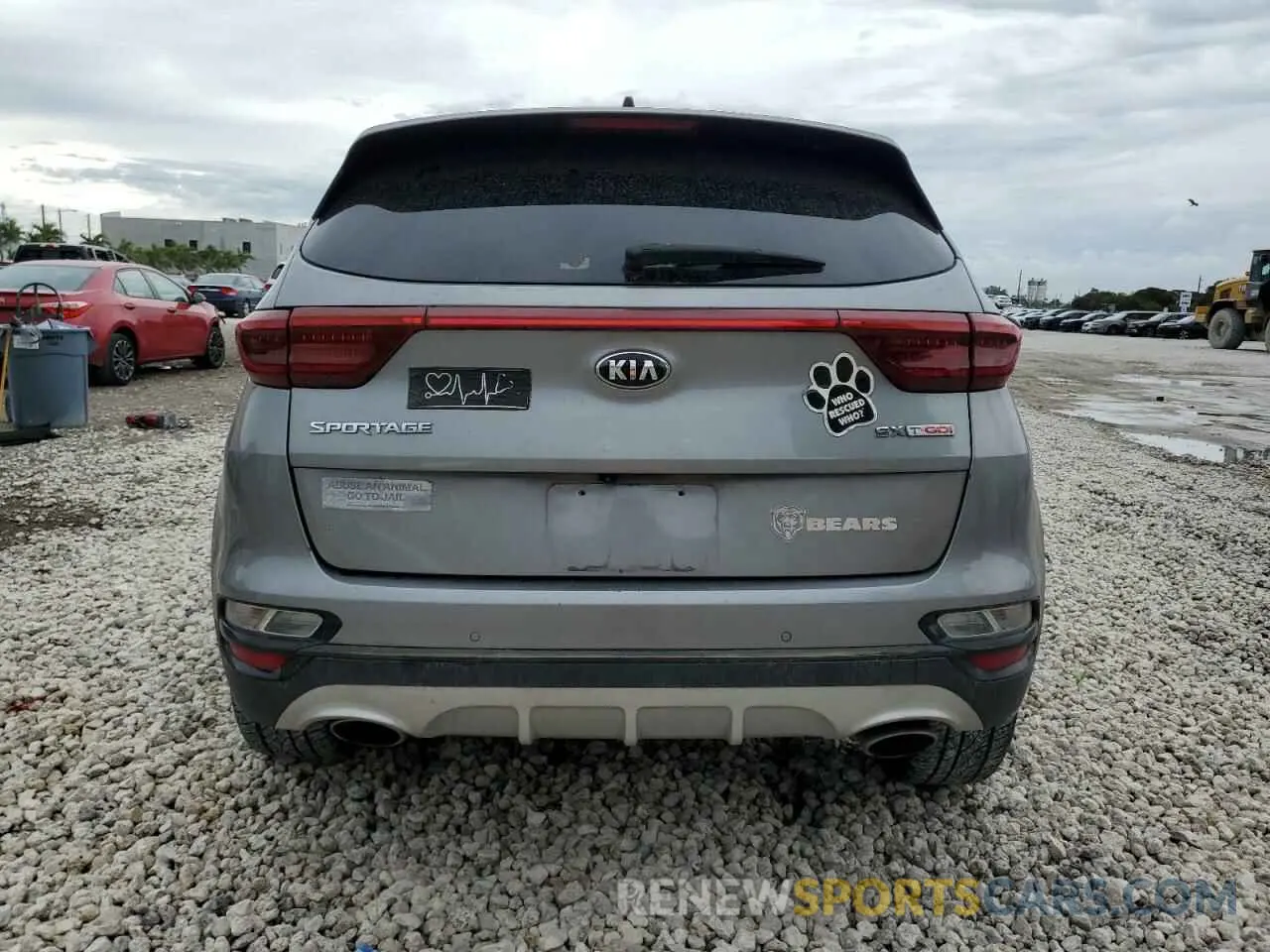 6 Photograph of a damaged car KNDPR3A66L7667921 KIA SPORTAGE 2020