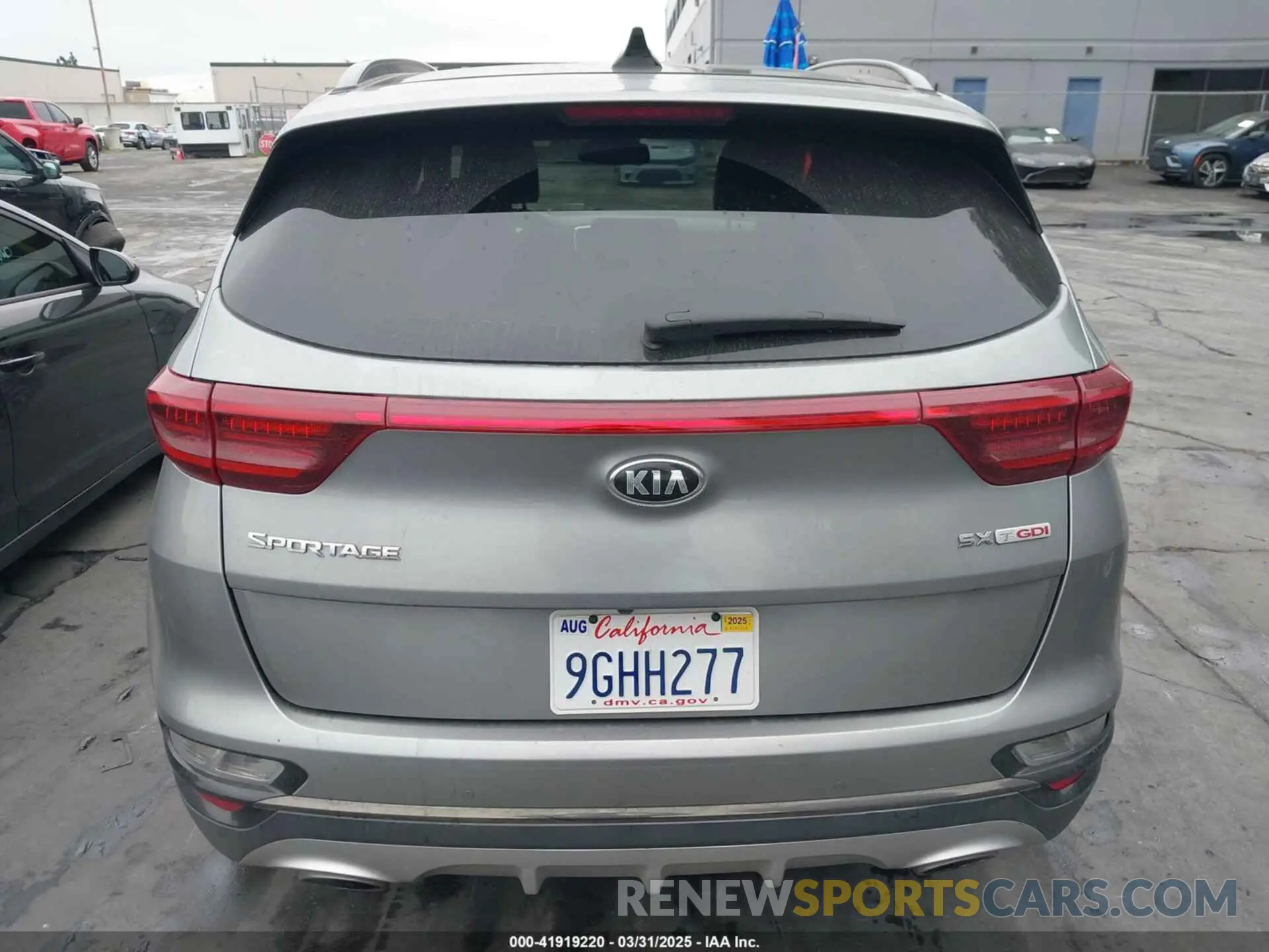 16 Photograph of a damaged car KNDPR3A66L7704398 KIA SPORTAGE 2020