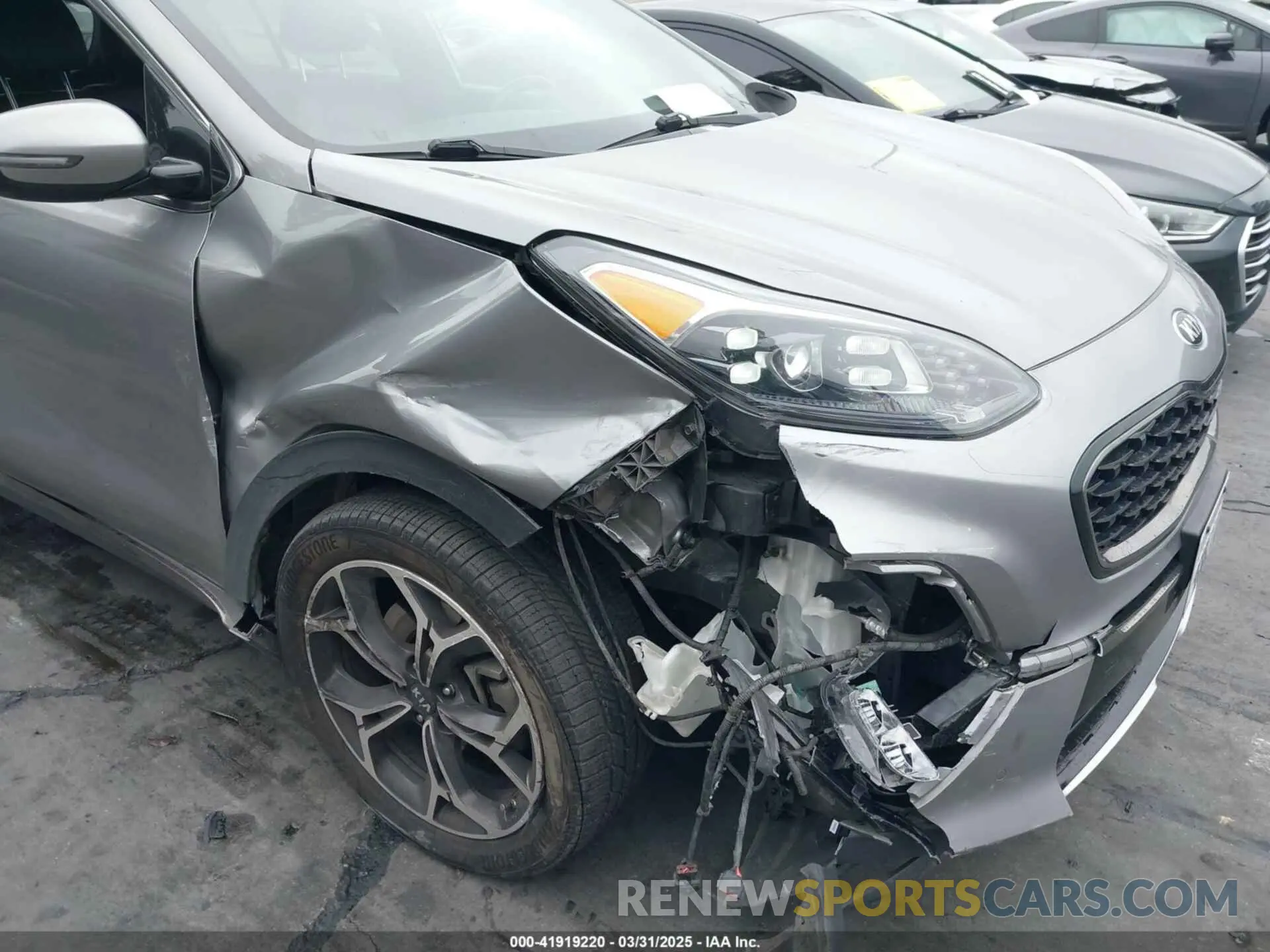 6 Photograph of a damaged car KNDPR3A66L7704398 KIA SPORTAGE 2020