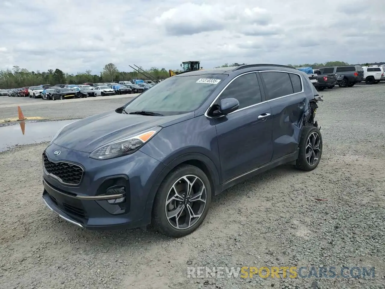1 Photograph of a damaged car KNDPR3A6XL7745391 KIA SPORTAGE 2020