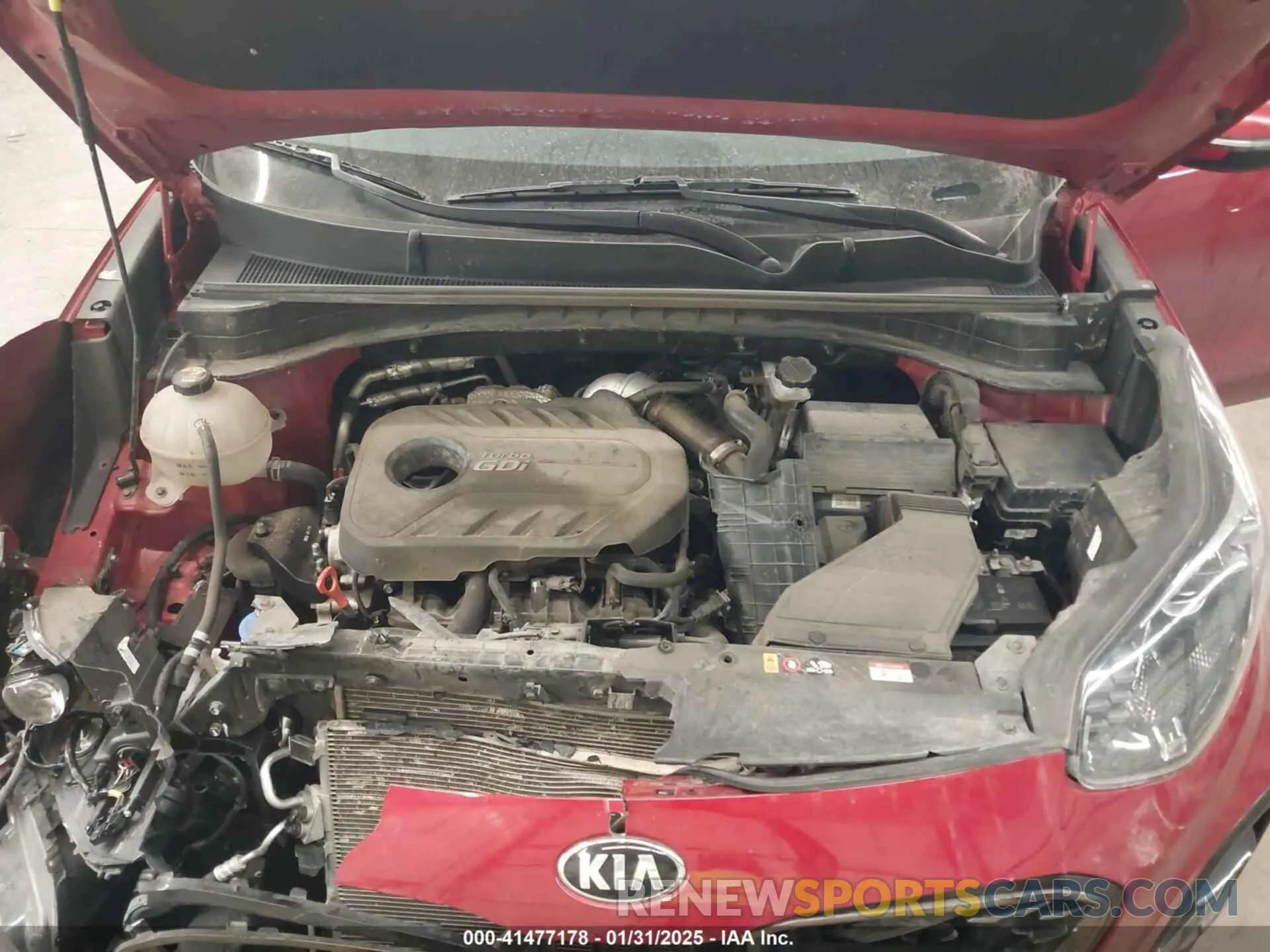 10 Photograph of a damaged car KNDPRCA60L7764774 KIA SPORTAGE 2020