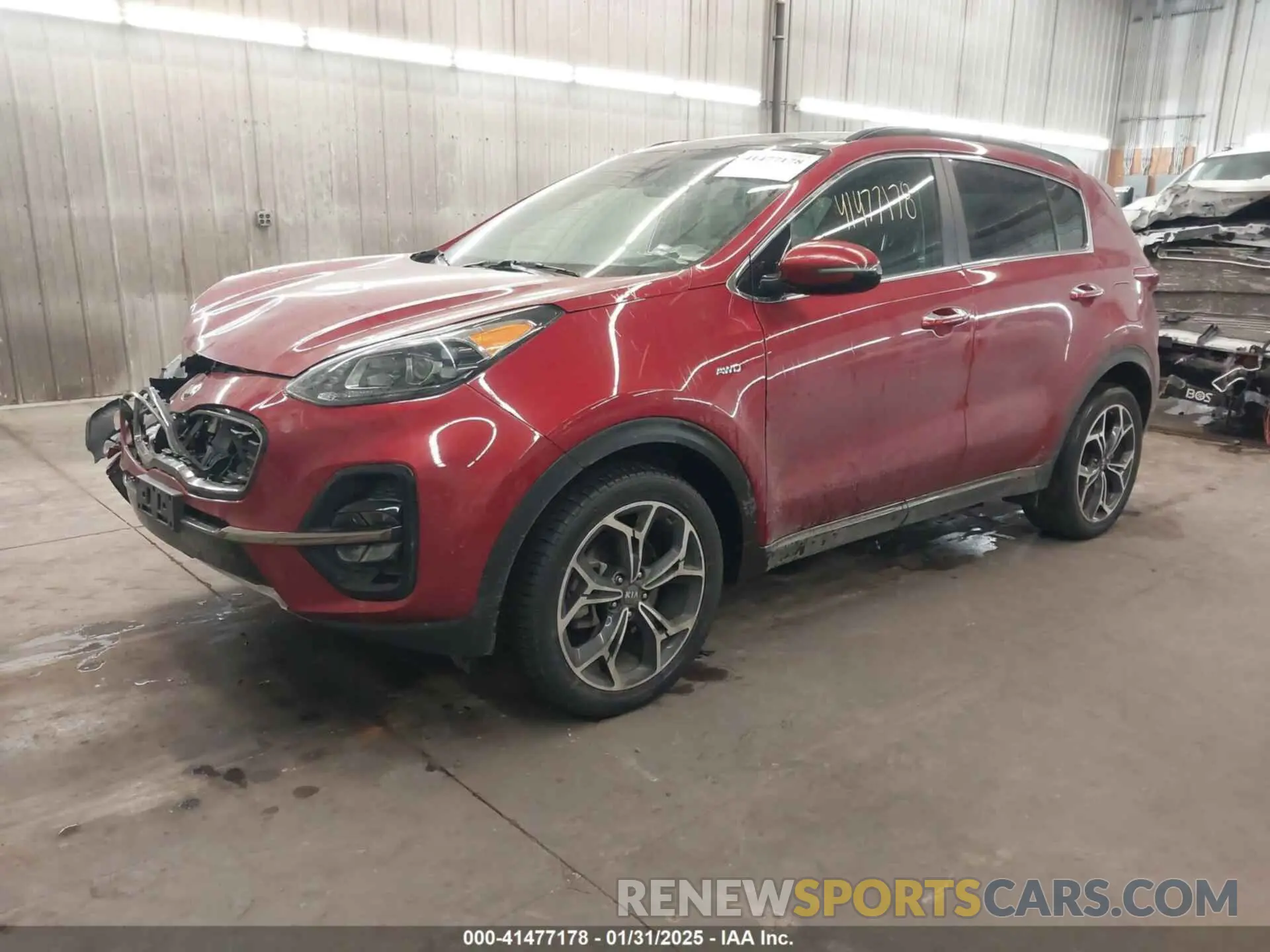 2 Photograph of a damaged car KNDPRCA60L7764774 KIA SPORTAGE 2020