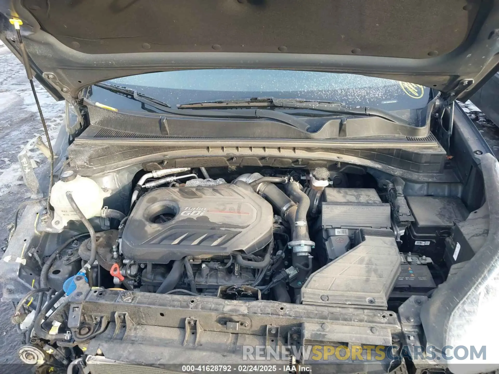 10 Photograph of a damaged car KNDPRCA61L7833990 KIA SPORTAGE 2020