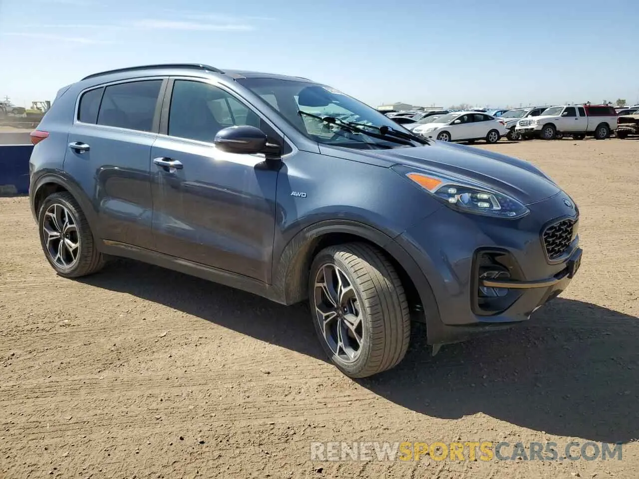 4 Photograph of a damaged car KNDPRCA63L7721403 KIA SPORTAGE 2020