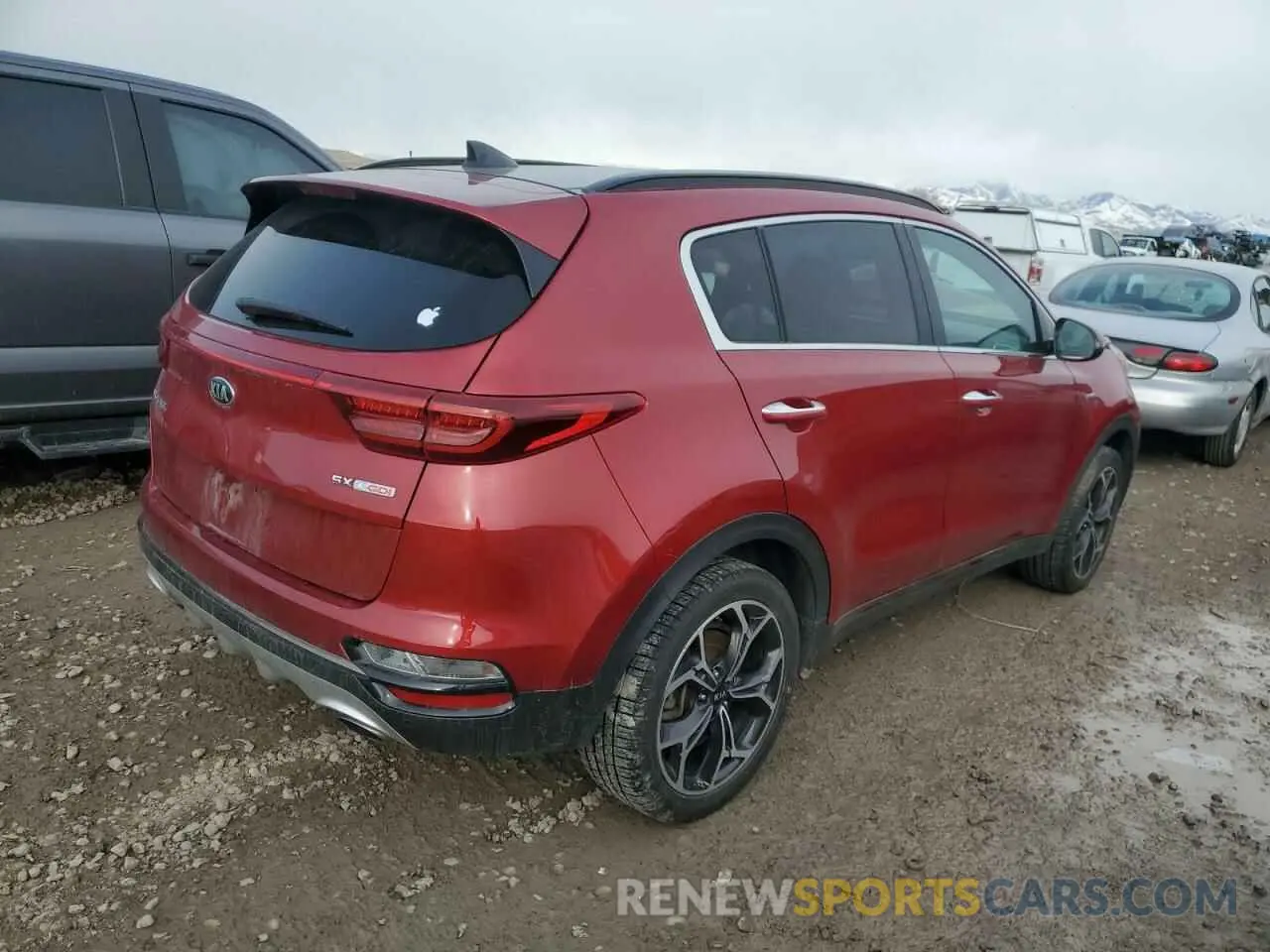 3 Photograph of a damaged car KNDPRCA65L7802466 KIA SPORTAGE 2020