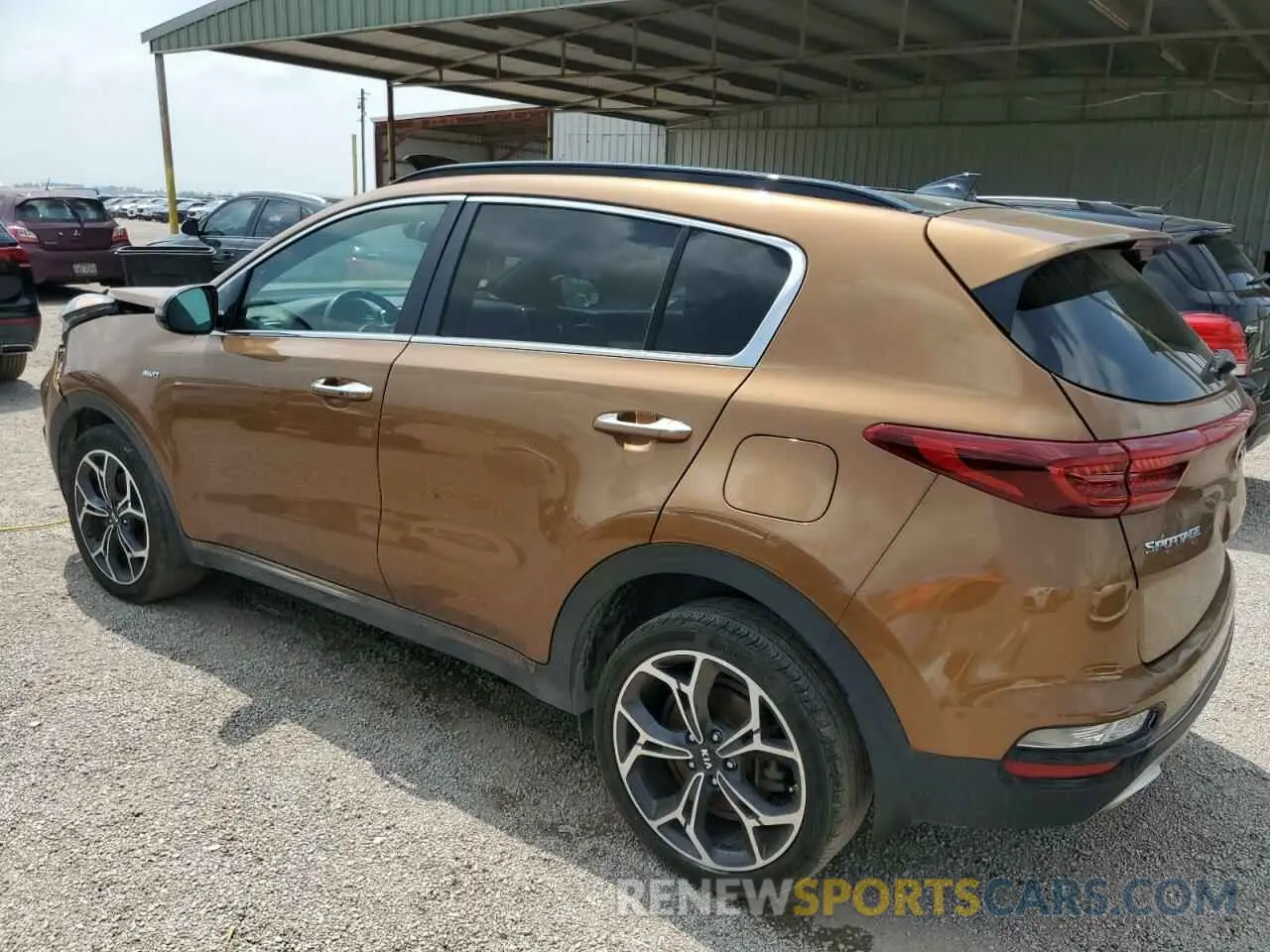 2 Photograph of a damaged car KNDPRCA68L7799417 KIA SPORTAGE 2020