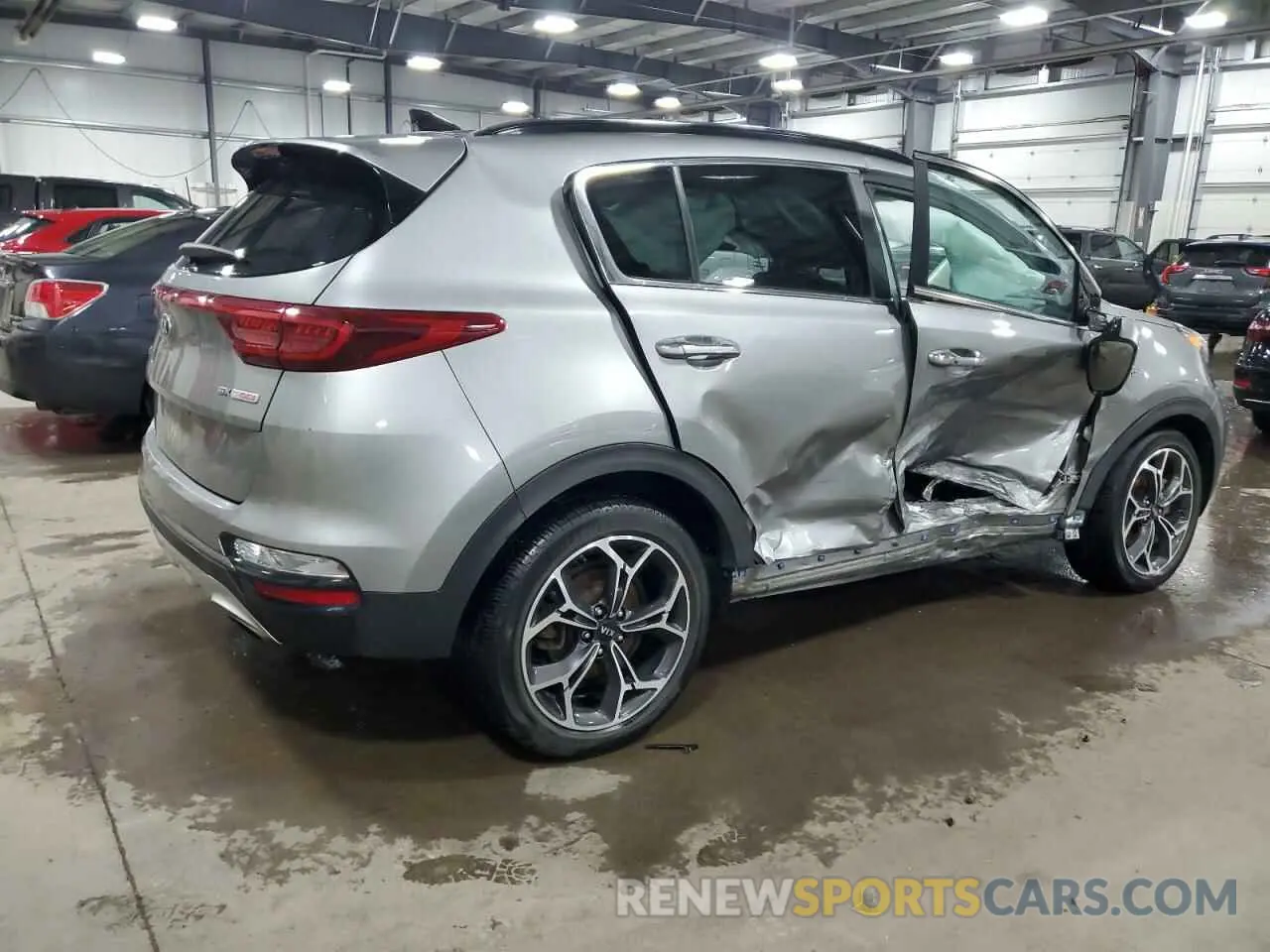 3 Photograph of a damaged car KNDPRCA69L7800834 KIA SPORTAGE 2020