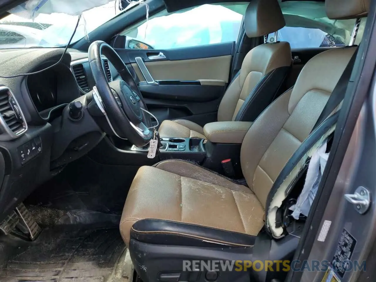 7 Photograph of a damaged car KNDPRCA69L7800834 KIA SPORTAGE 2020